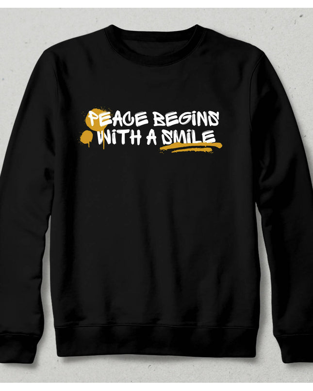 Peace Begins Sweatshirt