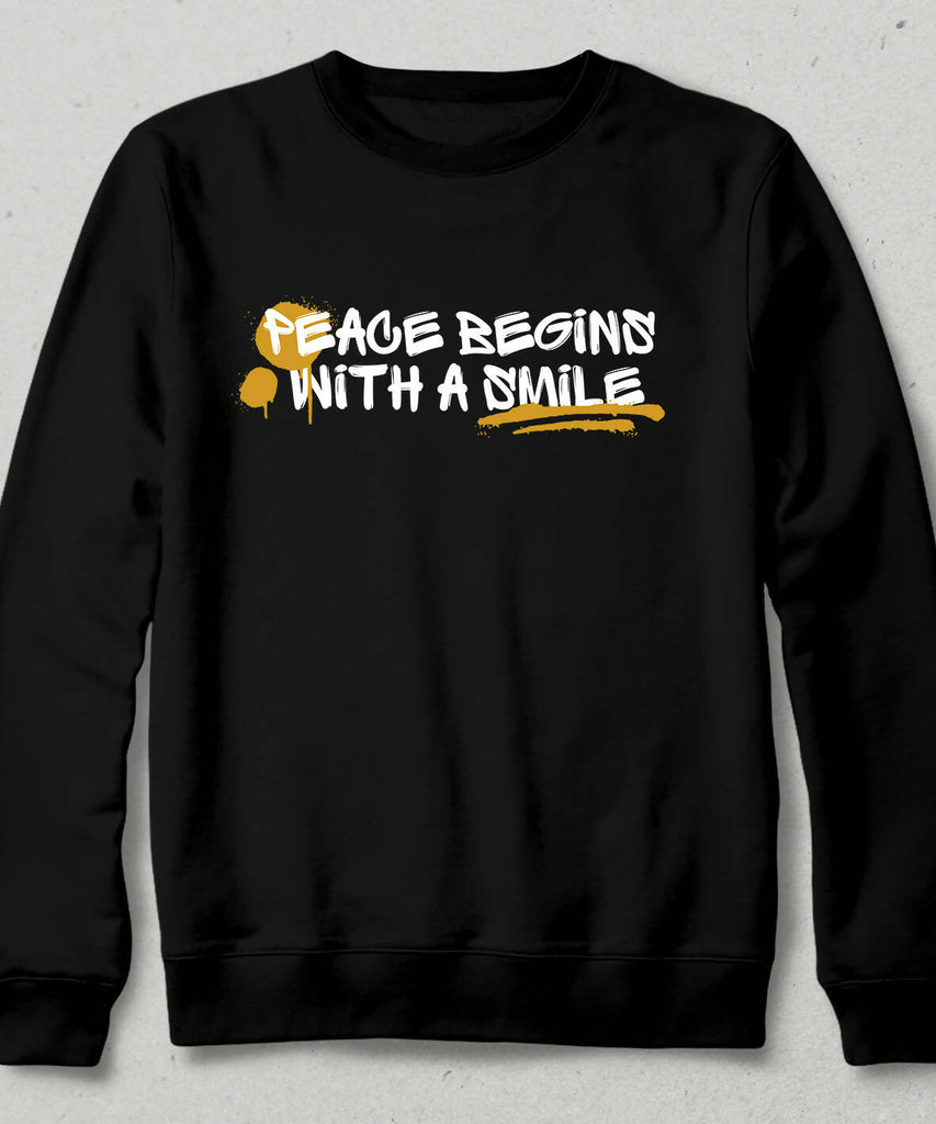 Peace Begins Sweatshirt