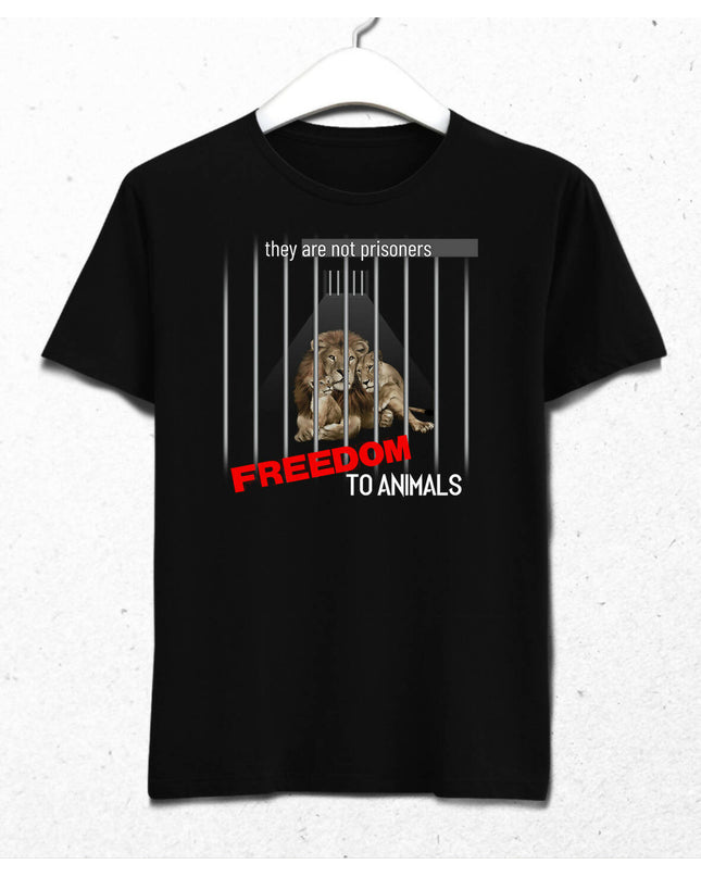 Freedom To Animals Men's T-Shirt