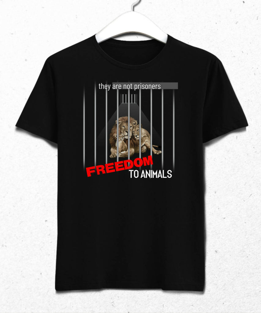 Freedom To Animals Men's T-Shirt