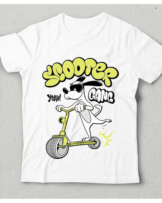 Scooter Dog Çocuk Tişört