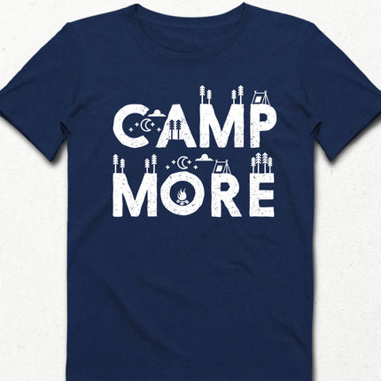 Campmore indigo Erkek tişört - basmatik.com