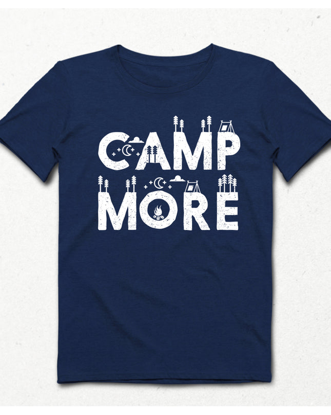 Campmore indigo Erkek tişört - basmatik.com