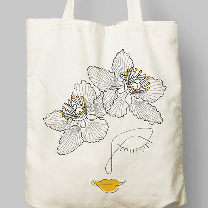 Yıldız Bez Çanta - basmatik.com