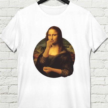 Çekirdek Beyaz Tişört - basmatik.com