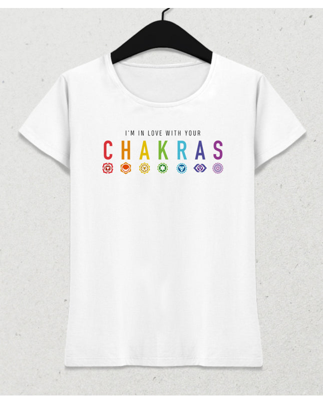 chakras yoga tişört - basmatik.com