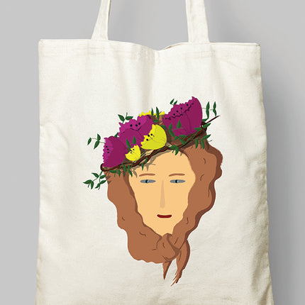 Çiçek Kız çanta - basmatik.com