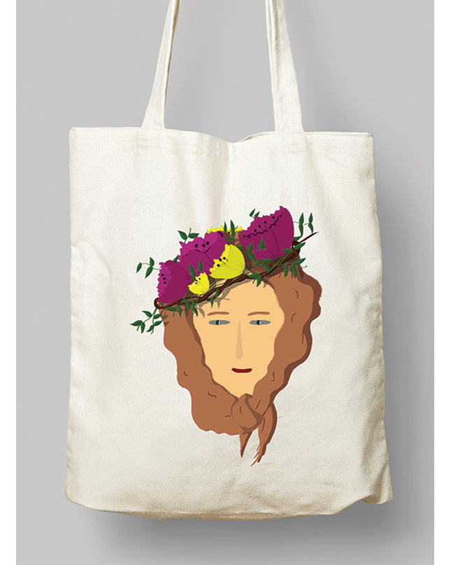 Çiçek Kız çanta - basmatik.com