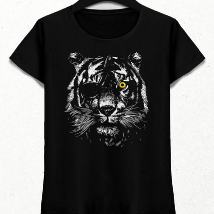Eye of the Tiger Kadın Tişört - basmatik.com