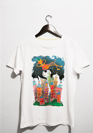city's sleep t-shirt - basmatik.com