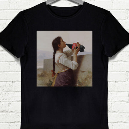 Coke Siyah Erkek Tshirt - basmatik.com