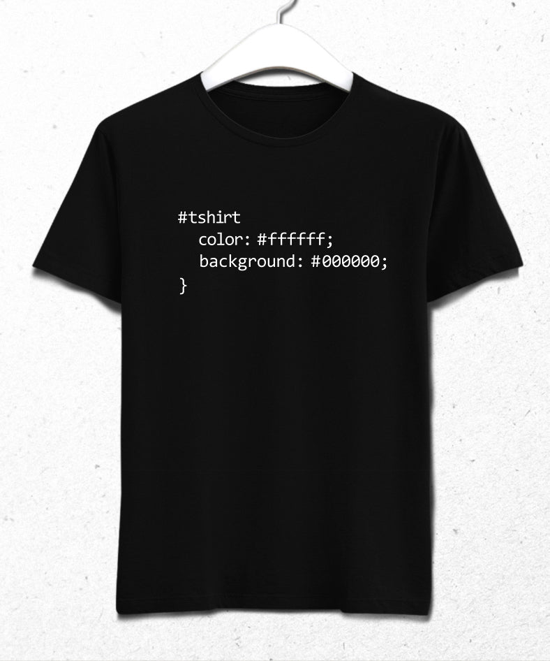 Color code tişört - basmatik.com