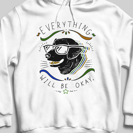 Cool dog beyaz kapşonlu - basmatik.com