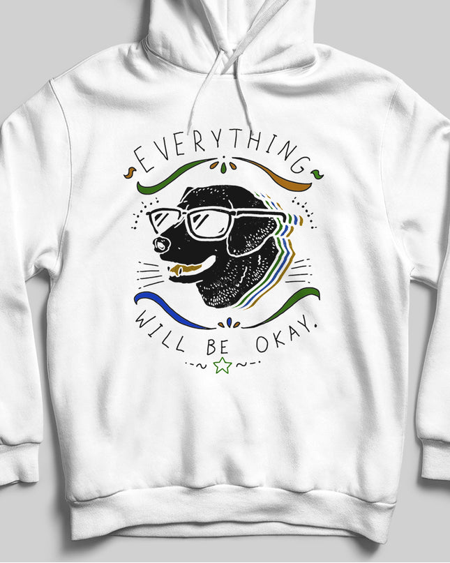 Cool dog beyaz kapşonlu - basmatik.com