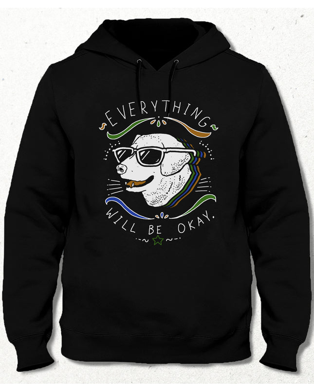 Cool dog siyah kapşonlu - basmatik.com