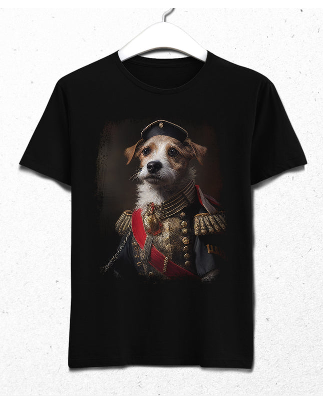 crazy commander dog Tişört