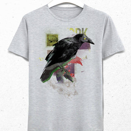Crow erkek tişört - basmatik.com