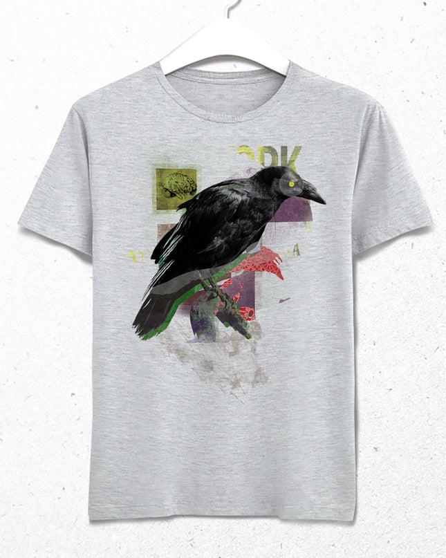 Crow erkek tişört - basmatik.com