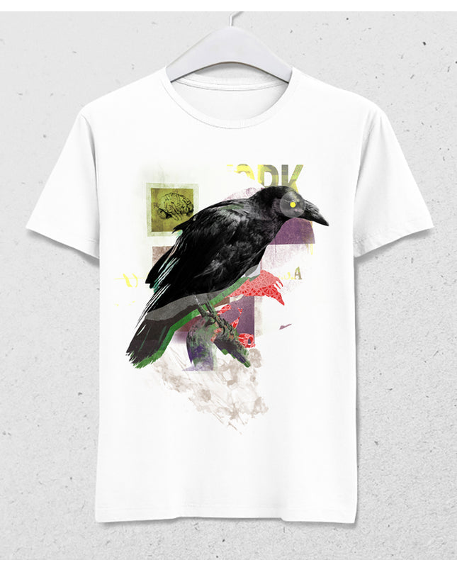 Crow erkek tişört - basmatik.com