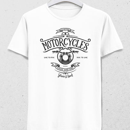 motorcycle custom tişört - basmatik.com