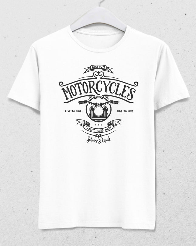 motorcycle custom tişört - basmatik.com