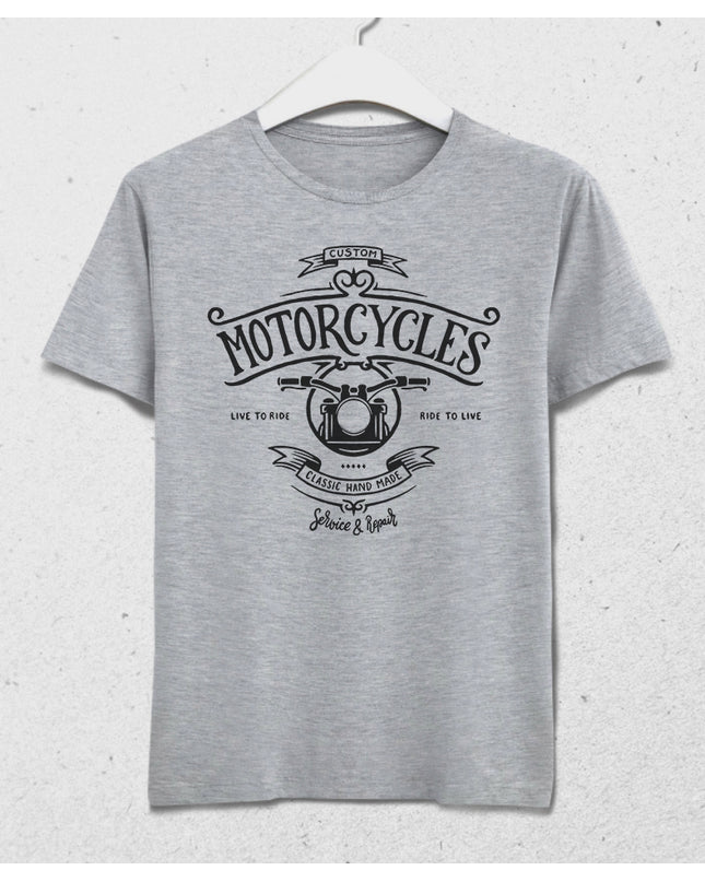 motorcycle custom tişört - basmatik.com