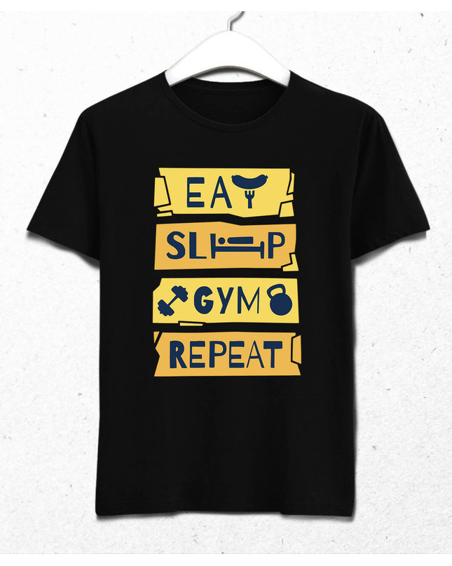 GYM Routine Erkek Tişört - basmatik.com