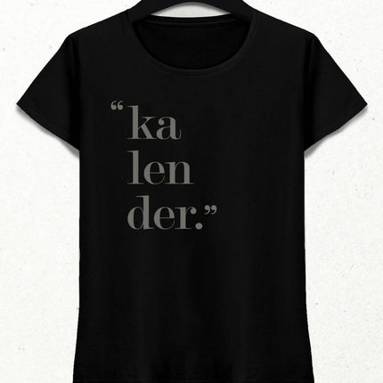 Kalender Kadın Tişört