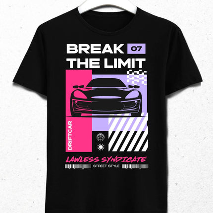 Break the Limits Streetwear Retro Futuristic Design