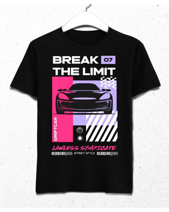 Break the Limits Streetwear Retro Futuristic Design