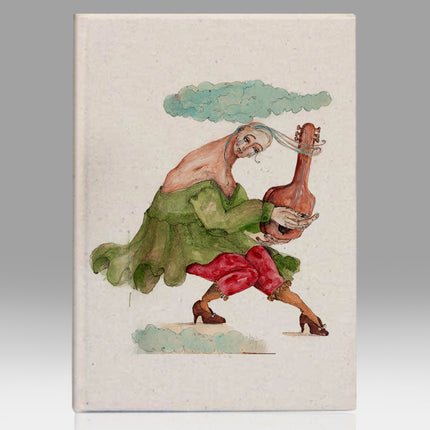 Dancer kanvas defter - basmatik.com