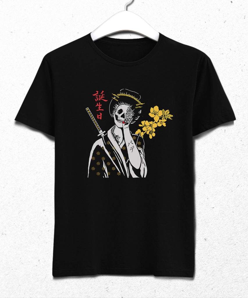 Death samurai tişört