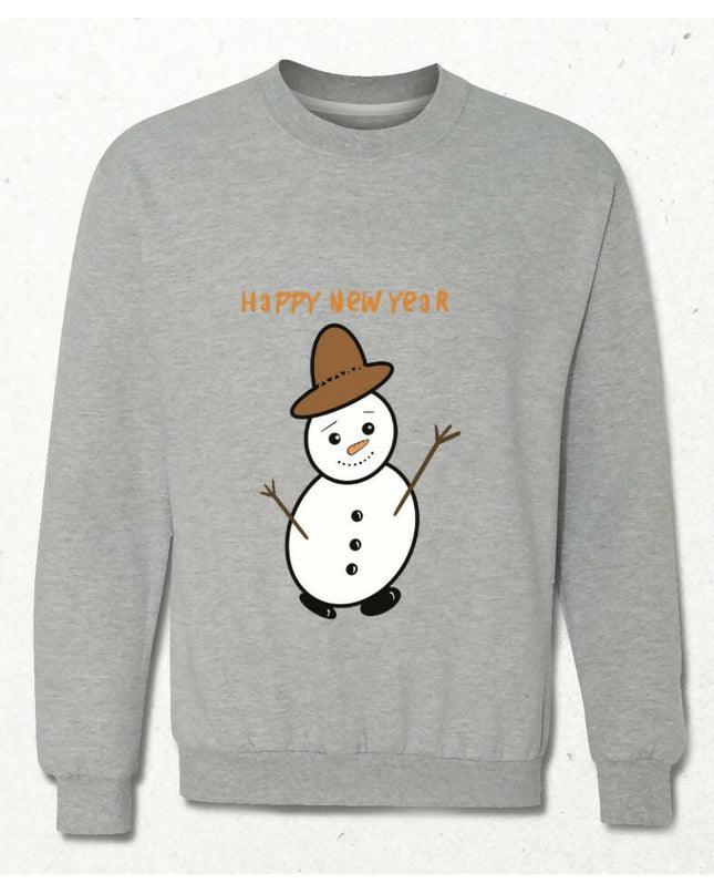 Mutlu Seneler Kardan Adam Sweatshirt