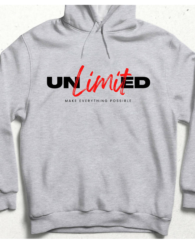 Gray | Unlimited | Unisex Hoodie