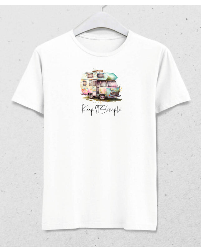 Camping Caravan Themed T-shirt