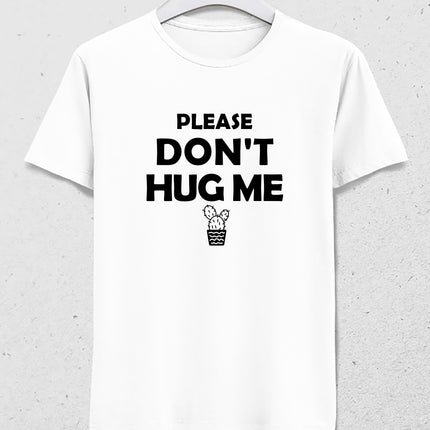 Dont hug me Corona erkek tişört - basmatik.com