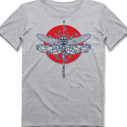 DragonFLY Erkek Gri T-shirt - basmatik.com