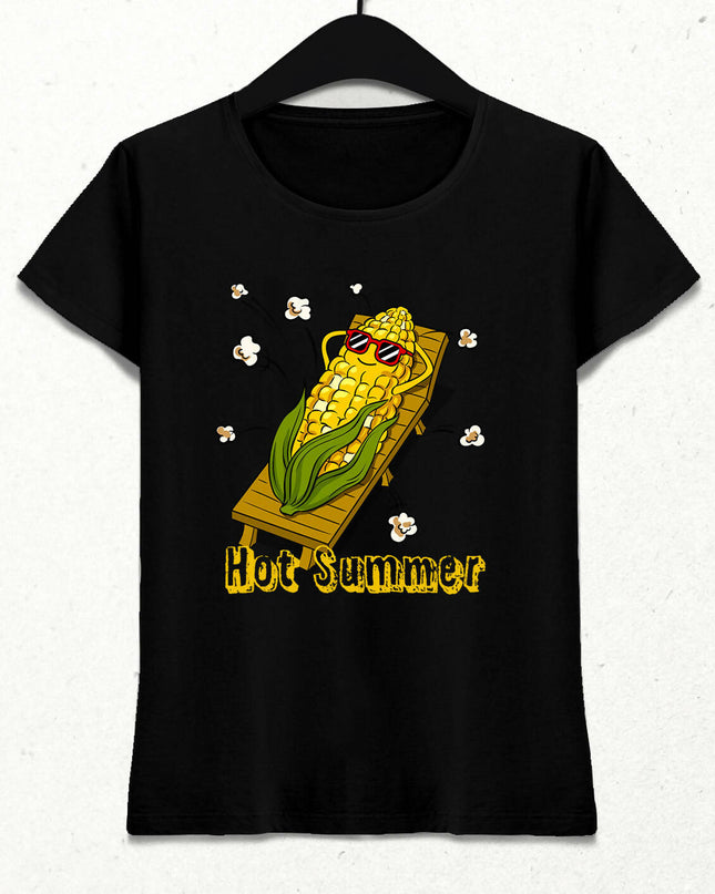 Hot Summer Kadın Tişört - basmatik.com