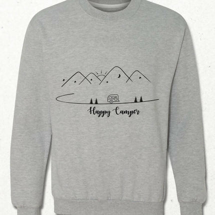 Happy Camper Mutlu Kampçı Sweatshirt