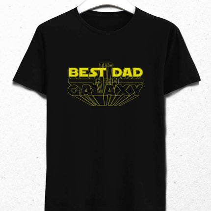 Best Dad In The Galaxy Erkek Tişört - basmatik.com