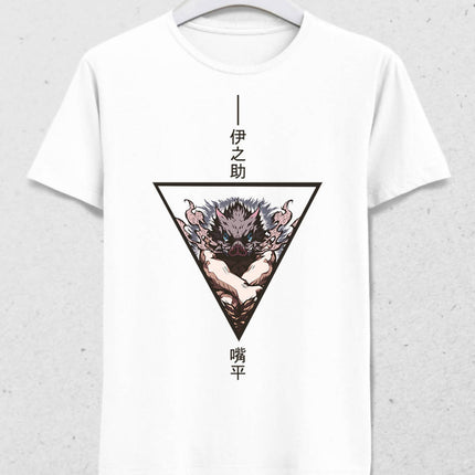 Kimetsu no Yaiba - Inosuke Triangle - basmatik.com