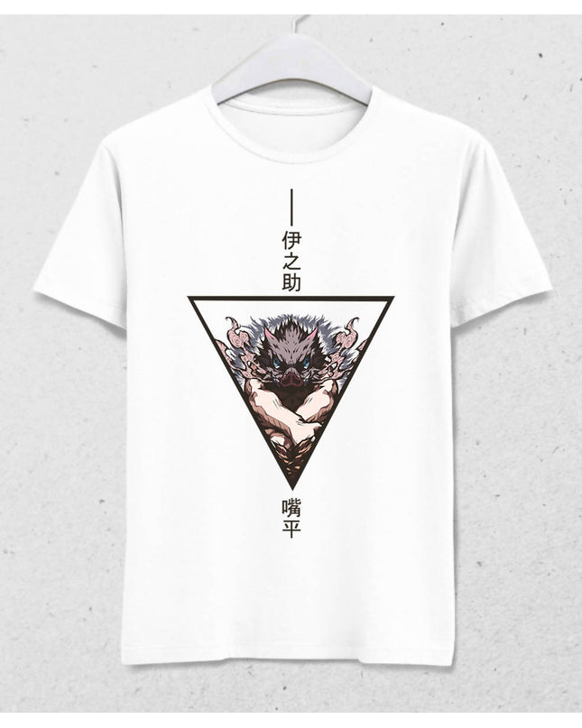 Kimetsu no Yaiba - Inosuke Triangle - basmatik.com