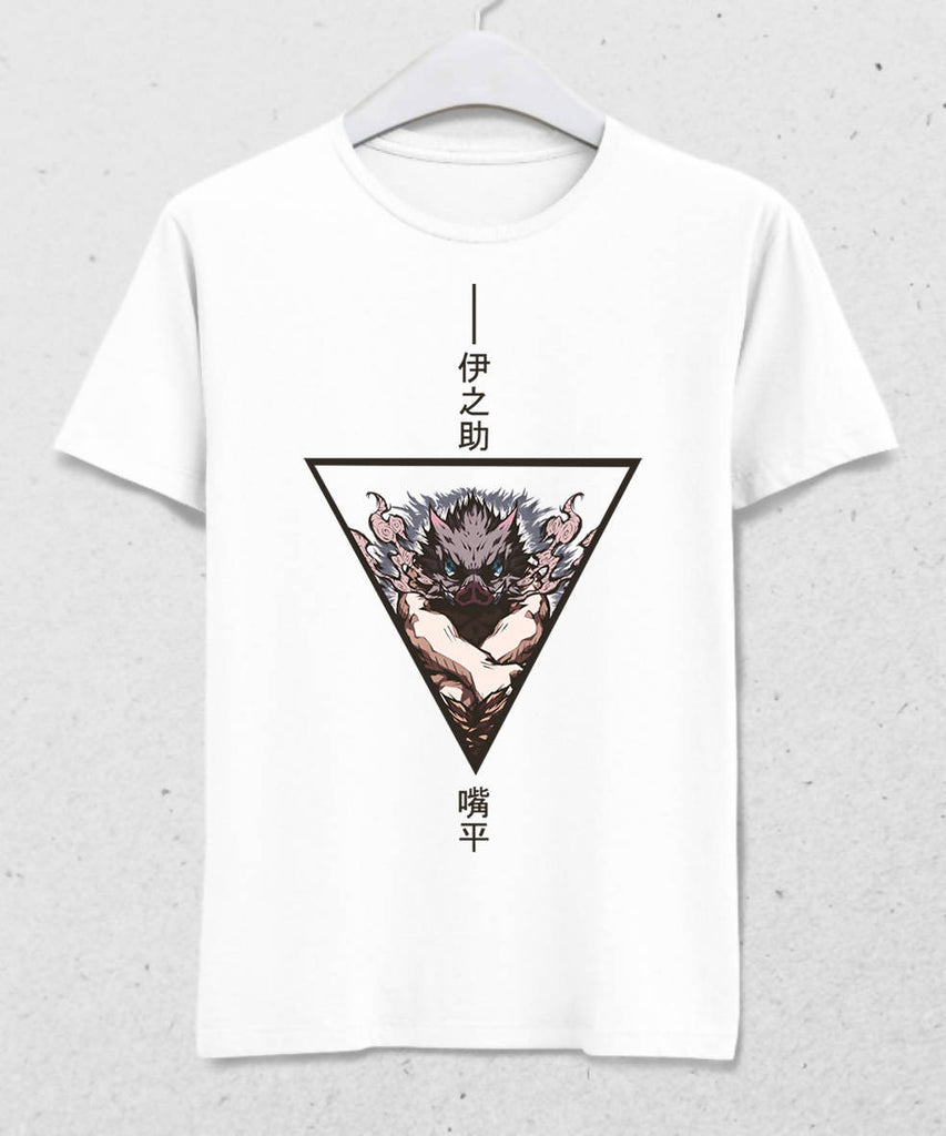 Kimetsu no Yaiba - Inosuke Triangle - basmatik.com