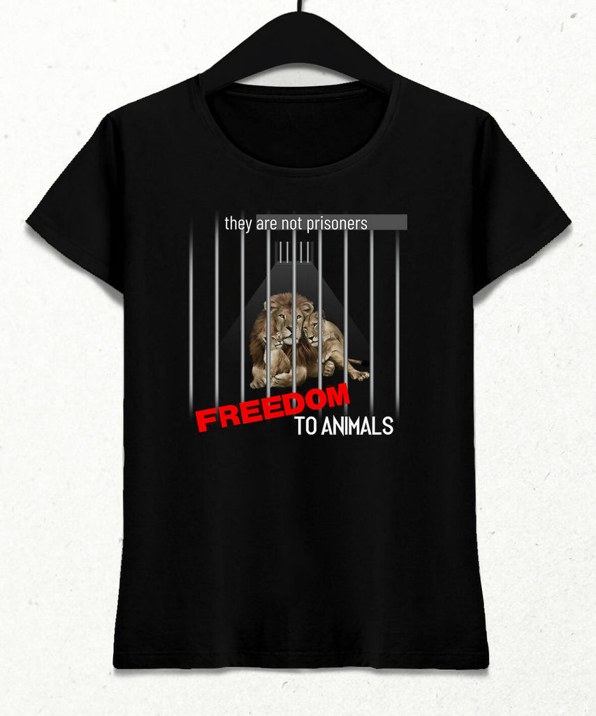 Freedom To Animals Women's T-Shirt