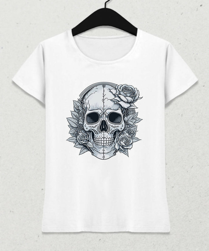 skull and rose 