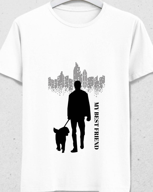 My Best Friend Dog Erkek Tişört