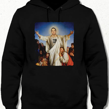 Eminem Siyah Kapşonlu - basmatik.com