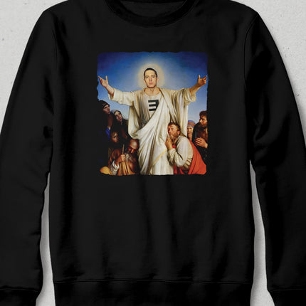 Eminem Siyah Sweatshirt - basmatik.com