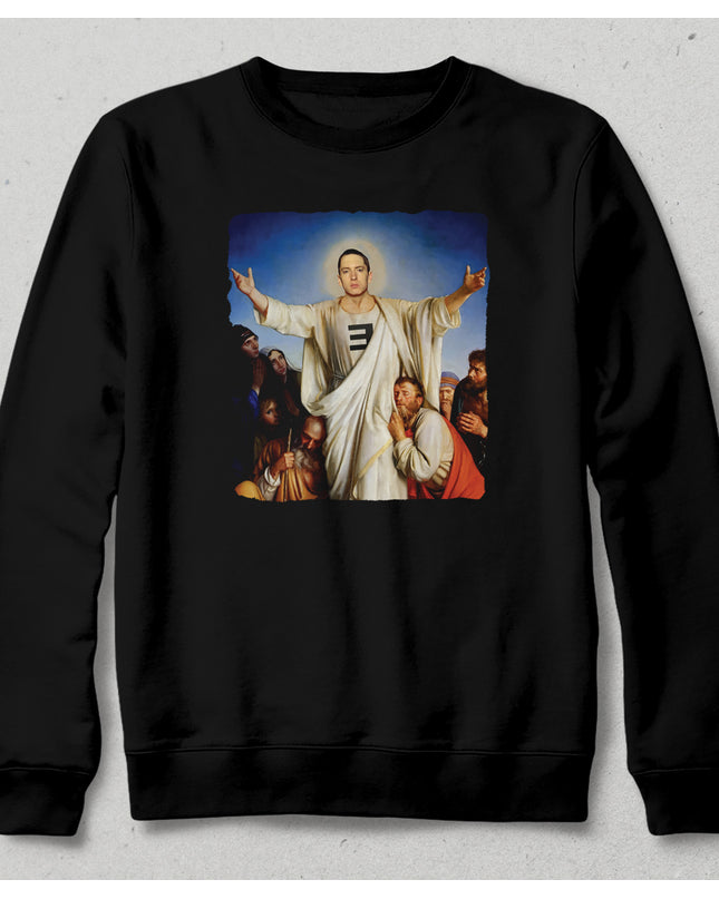 Eminem Siyah Sweatshirt - basmatik.com
