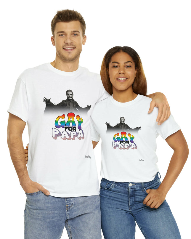Gay for Papa Emeritus IV Erkek Tişört